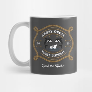 Angry Orcas Yacht Disposal Mug